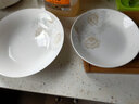 煜乾盘子菜盘餐盘鱼盘家用牛排1个装汤盘骨瓷碟子创意陶瓷盘餐具圆形 鲍翅盘 1个 10英寸 实拍图