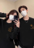 MDlila【两件套】情侣装春秋季衣服一男一女卫衣2025年新款外套班服定制 男生白+女生白 薄款 XL 男生+女生M 实拍图