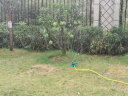 汉轩园林自动洒水器旋转浇水喷头浇花菜地草坪绿化降温喷淋灌溉神器 独立版+4分接口套装+20米4分管 实拍图