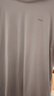 迪卡侬（DECATHLON）速干T恤男女运动户外健身宽松快干吸汗跑步短袖QUMM MH100 男款 灰色 3XL 实拍图