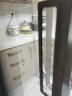 神盾金门 厨房推拉门双层钢化玻璃隔音阳台卫生间可定制钛镁铝合金移门 地轨+1.6壁厚钛镁合金窄边框 晒单实拍图