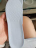 格致薇增高鞋垫男隐形增高垫女舒适软底全垫马丁靴男士内增高 2.5cm（灰白色） 1双 35-36码（长短可裁剪） 实拍图