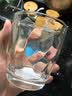 BORMIOLI ROCCO进口玻璃杯套装家用大容量水杯套装无铅玻璃水杯牛奶果汁杯 透明白390ml 实拍图