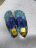 Vibram公路跑步五指鞋男 户外晨跑健身运动鞋透气耐磨跑步鞋 V-RUN 北海蓝/海军蓝 44 实拍图