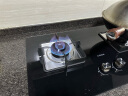 德意（DE&E）燃气灶 天然气 钢化玻璃 双眼灶具 5.0kW大火力 高热效率 全尺寸适配嵌入式灶具  716A 实拍图