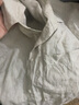 无印良品 MUJI 女式 亚麻 水洗宽版衬衫长袖休闲百搭衬衫衬衣BCJ22C2S 原色 XS-S 实拍图
