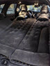 沿途 车载充气床 SUV气垫床 MPV汽车用充气户外床垫 后排座睡垫后备箱旅行睡垫 自驾游装备野营用品 黑色 F30 实拍图