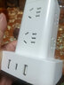 德力西电气立式插座排插多孔8个5孔多插位带USB CD98H-CK4 1.7米 实拍图
