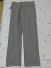真维斯休闲裤男夏季新款宽松直筒男士商务长裤子男时尚百搭男装 6602灰色 29 实拍图