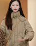 雅鹿冬季羽绒服女2025新款中长款时尚冬装连帽加厚派克服韩版外套女装 卡其色 M 160 【推荐110-130斤】 实拍图