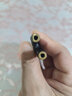 CABLE CREATION一绳3.5mmaux转换音频线器耳机一分二转接头1分2情侣耳机分线器支持苹果安卓手机电脑连接音响耳机 黑色 单个装 实拍图
