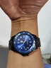 卡慕迪（Comudir）2025新款水鬼全自动机芯表男士帅气手表潮夜光防水运动手表可旋转 518黑钢带蓝面 实拍图