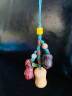光音 原创 小叶紫檀钥匙扣 印度檀香木挂件 木制吊坠木质雕刻物件配件 晒单实拍图