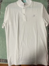 特步（XTEP） t恤男士短袖翻领POLO衫夏季新款服饰透气耐磨速干宽松大码休闲上衣运动服冰丝T恤潮 珍珠白-透气速干 L 175 实拍图