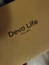Devo Life的沃软木勃肯鞋男女同款单鞋绒面复古包头鞋情侣文艺休闲鞋 66008 深棕反绒牛皮 43 实拍图