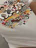 俞兆林女装韩版时尚T恤夏季宽松印花短袖T恤女YWTC19Q347 白色 L 晒单实拍图
