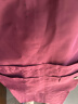 厨房围裙长袖家用防水防油做饭大人罩衣女夏天塑料带袖子全身反穿衣工作服时尚韩版 紫色 晒单实拍图