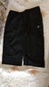 特步运动套装男装短袖速干梭织跑步七分裤健身宽松休闲男自选组合T恤 【单件裤子】/黑 3XL /190 实拍图