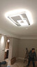 四季沐歌（MICOE）led吸顶灯温馨浪漫氛围北欧后现代简约餐厅卧室书房灯具灯饰 73W 魔方-三色调光40*40cm 实拍图