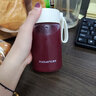 富光（Fuguang） 塑料水杯BB杯子女生夏季高颜值便携简约随行可爱泡茶杯水杯子 珍珠白370ml 实拍图