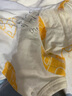婧麒婴儿连体衣夏装新生男女宝宝夏季衣服纯棉薄款空调服爬服夏天 柿子熊 73cm 实拍图