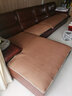 欣雨禾皮沙发专用垫 真防滑坐垫冬季透气布艺简约组合沙发保护套罩四季 防滑升级巧克力色 定制专拍 实拍图