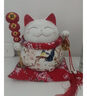吉善缘 招财猫摆件存钱罐 家居客厅酒柜公司店铺装饰品开业乔迁工艺礼品 10寸 财源广进(喜鹊糖葫芦款) 实拍图