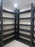 实邦仓库货架仓储置物架轻型家用库房仓库储物铁架子金属快递货架子钢 黑色-4层-主架（送安全栓） 经济款120KG/层长120*宽40*200cm 实拍图