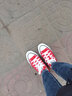 匡威（Converse）All Star夏季经典帆布男女低帮休闲运动鞋黑色1Z635 101007/红色 36 实拍图
