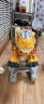玩具反斗城儿童恐龙玩具车会走可坐人滑行车电动喷雾霸王龙3-6岁男孩104731 橘色款 实拍图