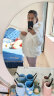 艾珠儿羊羔毛外套女2024冬季新款韩版宽松学生短款羊羔绒秋冬加厚棉服女 白色连帽 XL 实拍图