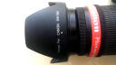 qeento 遮光罩EW-78D适用于佳能90D 80D 77D 70D 60D相机18-200镜头 遮阳罩 保护罩 实拍图