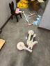 乐卡（Lecoco）儿童三轮车宝宝脚踏车多功能平衡车轻便遛娃神器 沃克S3-琪芮粉 实拍图
