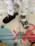 江博士（DR·KONG）夏季男童舒适潮流宝宝学步鞋透气幼儿童鞋 休闲包头国货儿童凉鞋 白/黑 26码 脚长约15.6-16.1 实拍图