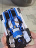 展高（JUMPGO）炫卡斗士炫蓝闪电变形汽车机器人儿童男孩礼物玩具金刚召唤器卡牌 【炫蓝闪电】2种形态+配备武器 实拍图