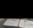 欣格 儿童画板磁性写字板可擦写 1-2-3岁男孩女孩DIY绘画涂鸦板彩色 宝宝生日礼物 婴儿早教玩具 小号蓝色 实拍图