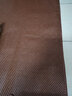 舒尔乐 沙发垫夏季凉席坐垫冰丝藤席定做夏天沙发凉垫子防滑沙发套罩巾 复古红棕色 床席120*200 实拍图