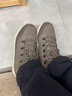 悍途（HUMTTO）冬季新款户外厚底抗寒保暖男女款雪地靴户外百搭保暖棉鞋 卡其色加绒-男 44 实拍图