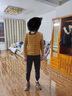 鸭鸭（YAYA）佟丽娅同款秋冬轻薄羽绒服女圆领保暖防寒内胆薄款内搭外套 格调紫色 XL 实拍图