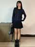 ZHR女靴冬季经典韩版靴子女潮流保暖加绒加厚短靴女 JF77A 黑色 37  实拍图