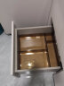 百露日式厨房抽屉收纳盒内置分隔筷子刀叉餐具整理小盒子塑料分格神器 大号 实拍图