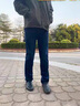 花花公子（PLAYBOY）男士牛仔裤秋冬季2025新款商务休闲长裤子男百搭弹力直筒裤子男 880复古蓝 4XL 实拍图