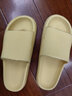 惠夫人拖鞋女夏季居家室内厚底情侣男家居拖洗澡防滑浴室软底家用凉拖鞋 侧边熊 灰色 42-43 (适合41-42码穿) 实拍图