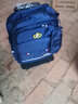 星超迪小学生拉杆书包一到六年级男孩6-12岁儿童女生大容量爬楼双肩背包 藏青色-平角六轮 +防雨罩 实拍图