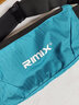 RIMIX 一体贴身腰包腰带 户外运动马拉松健身休闲跑步装备男女防水手机包 蓝色 实拍图