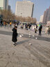 雪中飞（SNOWFLYING）【加厚】童装儿童羽绒服男童中大童女童长款过膝保暖连帽外套 黑色 150 实拍图