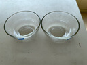 鸥欣 泰国进口玻璃碗玻璃创意透明沙拉碗汤碗泡面碗微波炉米饭碗套装 小号(2只装) 实拍图