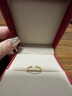 谢瑞麟（TSL） 黄金戒指女款蜂巢六角形5G足金素圈戒指指环YS507 13号圈口（1.55g 工费350元） 实拍图