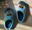 汪汪队儿童棉拖鞋冬耐磨室内男童女童卡通软底家居鞋小孩保暖拖鞋 2070天蓝 170/内长160mm  实拍图