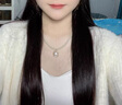 玖维娅  JIUVIA 施家小米珍珠项链女轻奢小众精致毛衣链吊坠项链百搭蛇骨项链 珍珠项链 实拍图